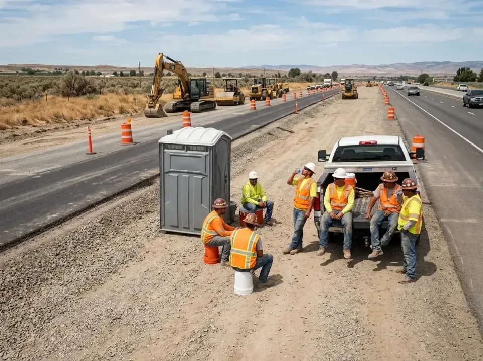 highway-road-construction-crew-007 — frequently asked questions, Porta Potty and Restroom Rentals in Royston, GA